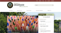 Desktop Screenshot of dedham-ma.gov